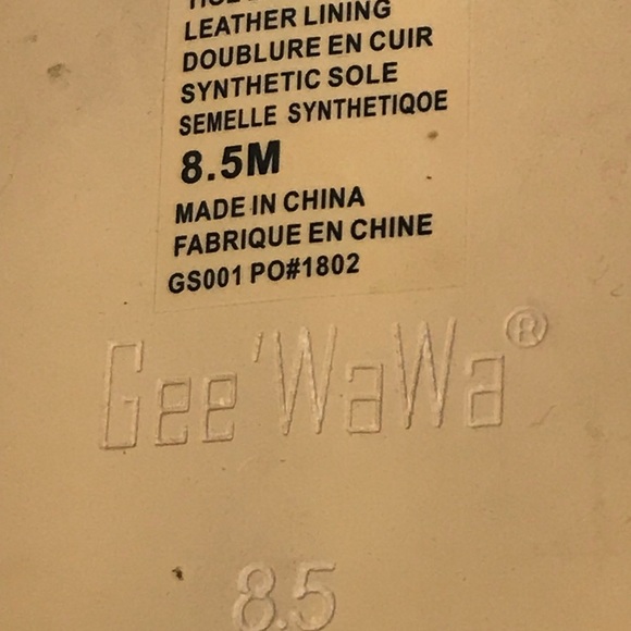 Gee Wa Wa brown flat shoes 8.5 - Picture 8 of 8